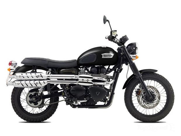 بررسی موتورسیکلت Triumph Scrambler مدل 2015